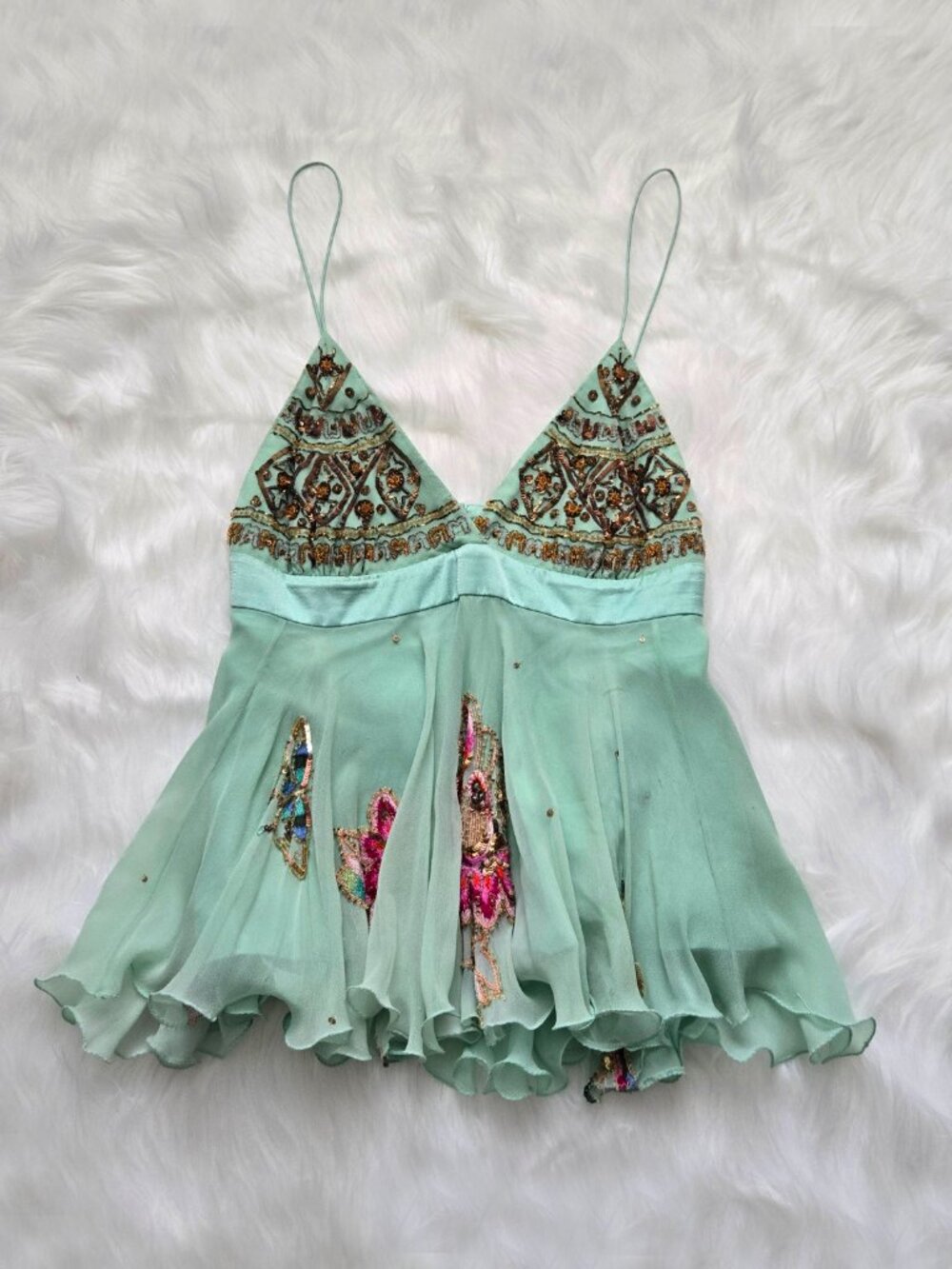 Rare Vintage Holy Grail Ultimate Matthew Williamson Masterpiece Fairy Camisole - Picture 9 of 11
